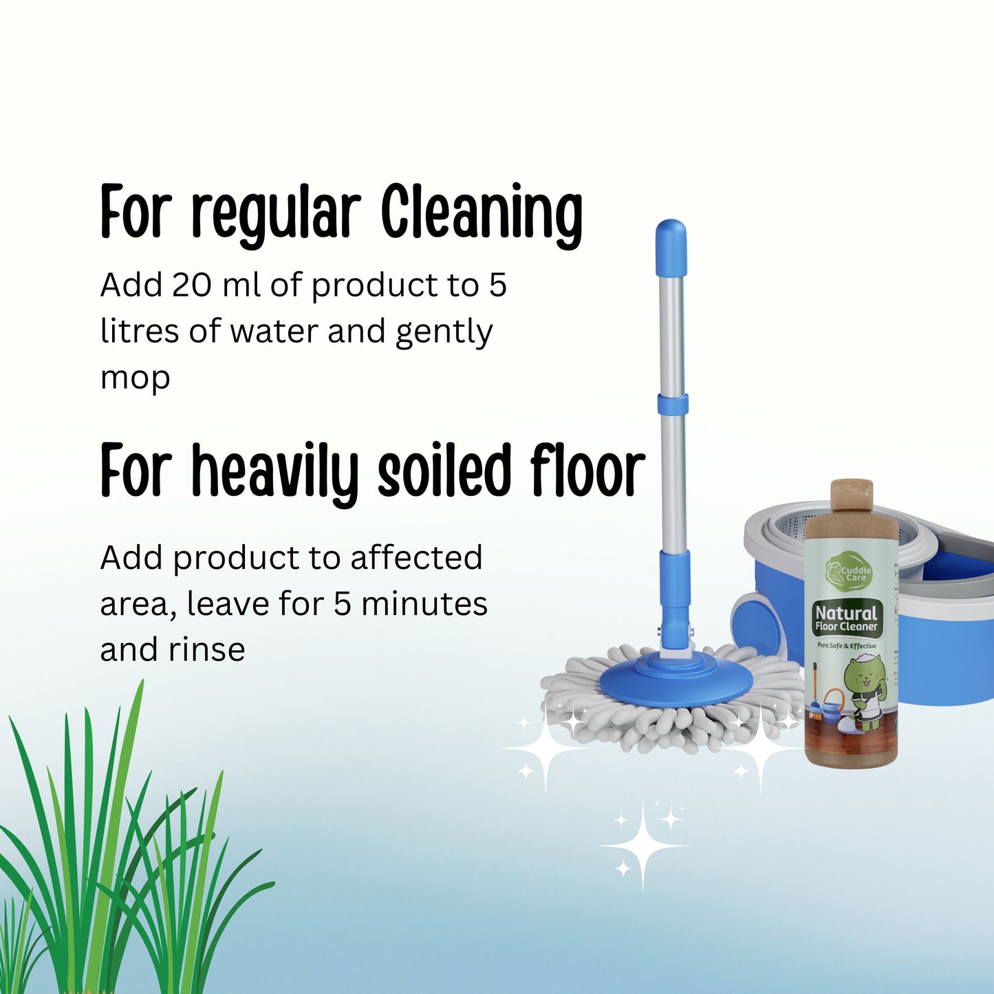 Natural floor cleaner-Kerala Lemongrass - My Store