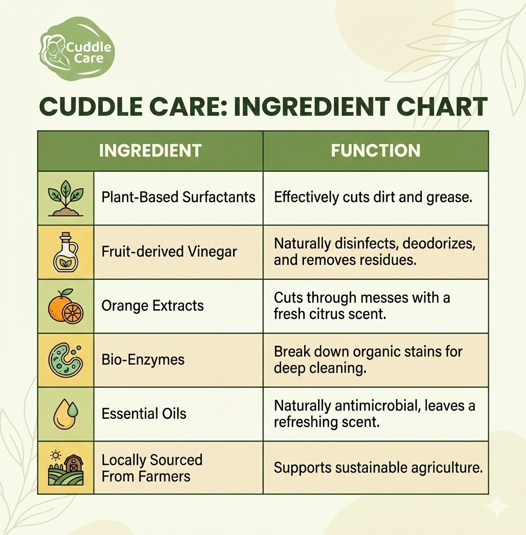 Natural Toy & Multisuface Cleaner-Orange Essential Oils-Fruit Extracted Vinegar