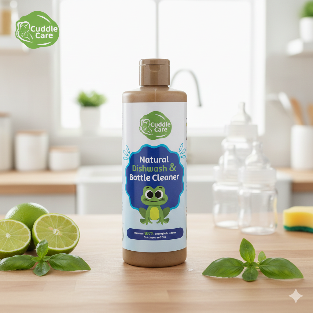 Natural Dishwash and Bottle Cleaner-Lime N Basil
