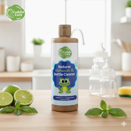 Natural Dishwash and Bottle Cleaner-Lime N Basil