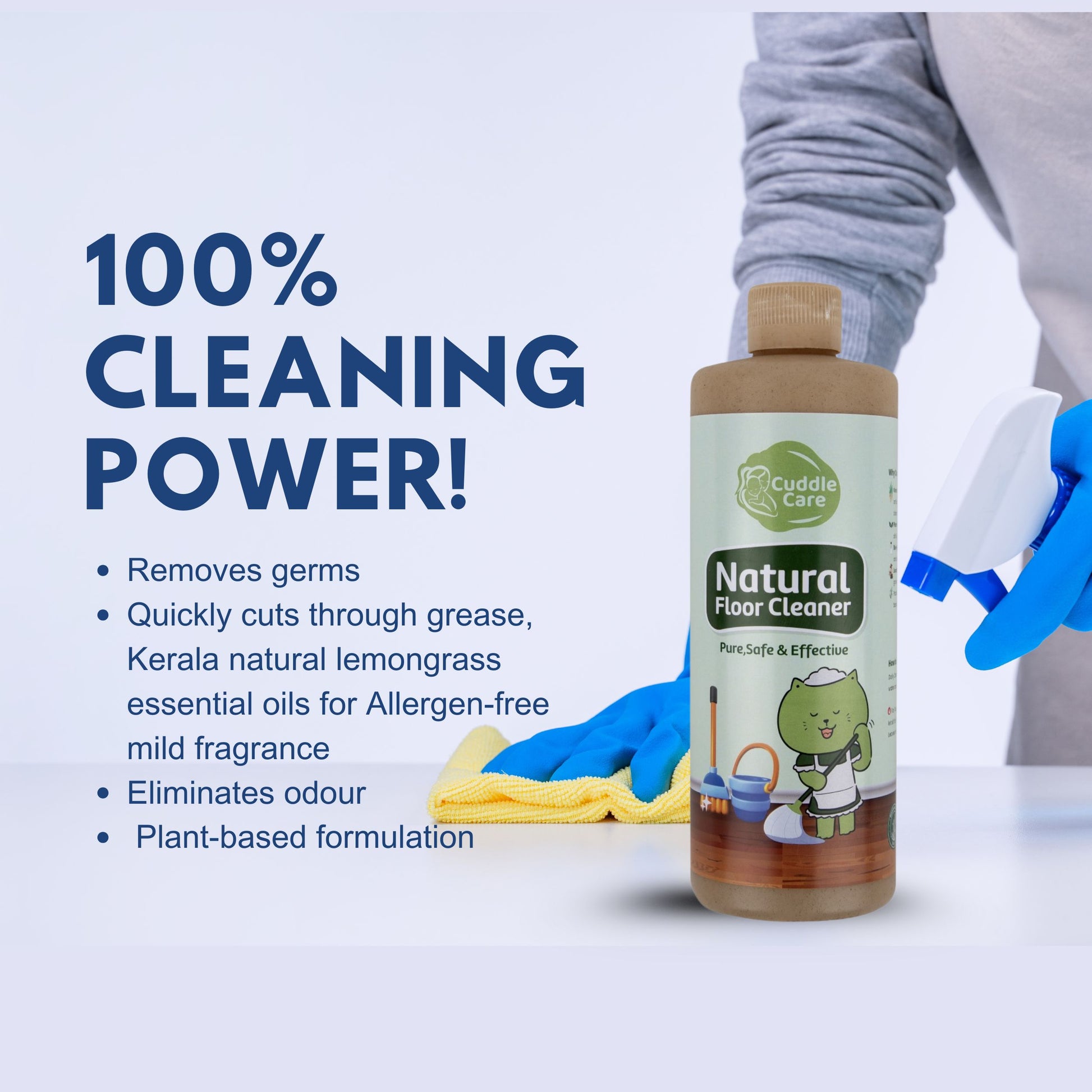 Natural floor cleaner-Kerala Lemongrass - My Store